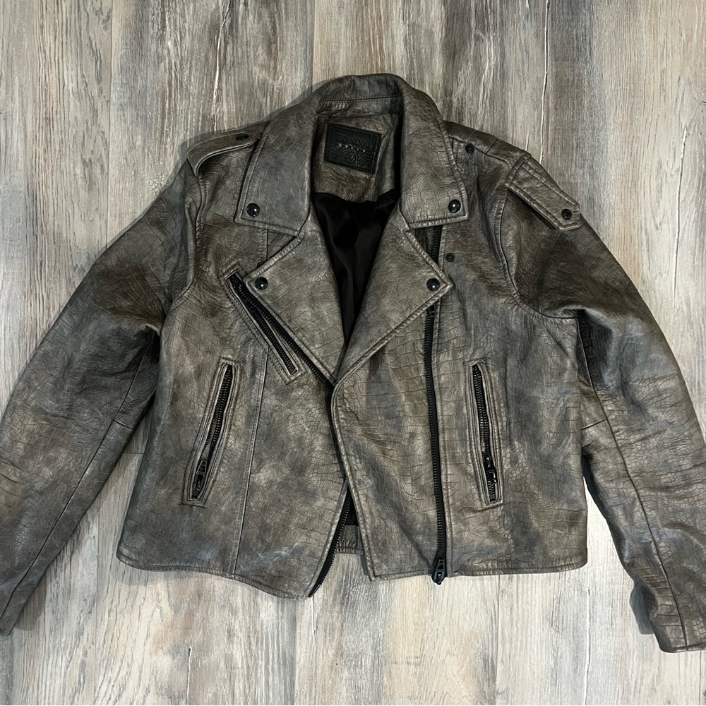 Blank NYC Snake Skin Jacket